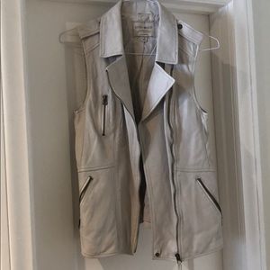 Lucky Brand Lamb Leather Vest
